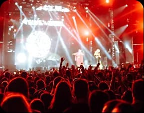 Festival crowd