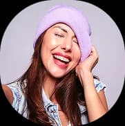 Woman in hat