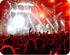 Festival crowd