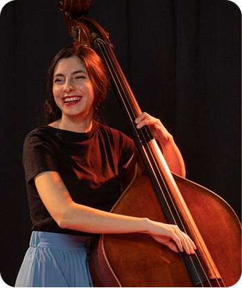 Woman playing cello